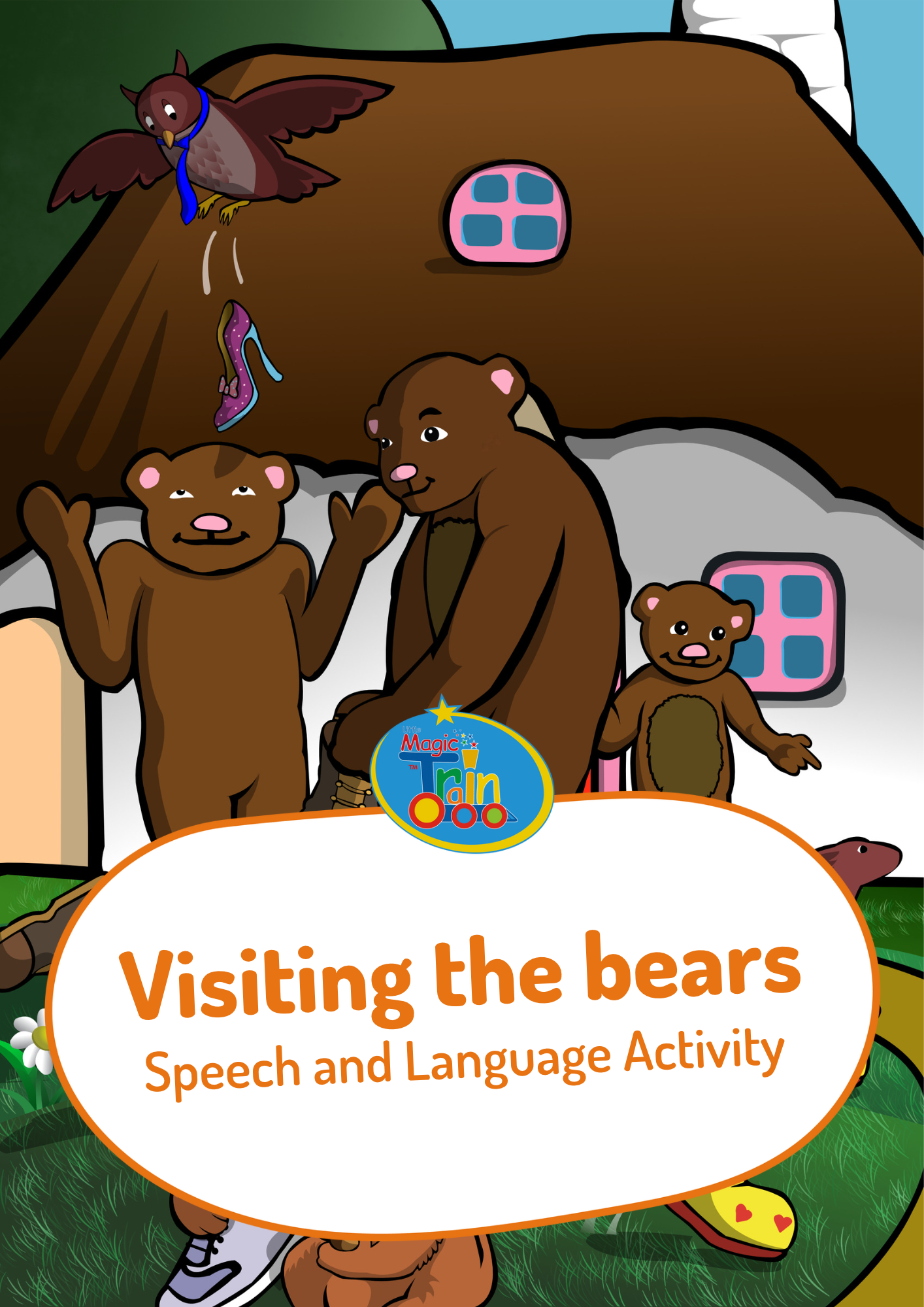 shop image Visiting the bears Speech and Language Activity