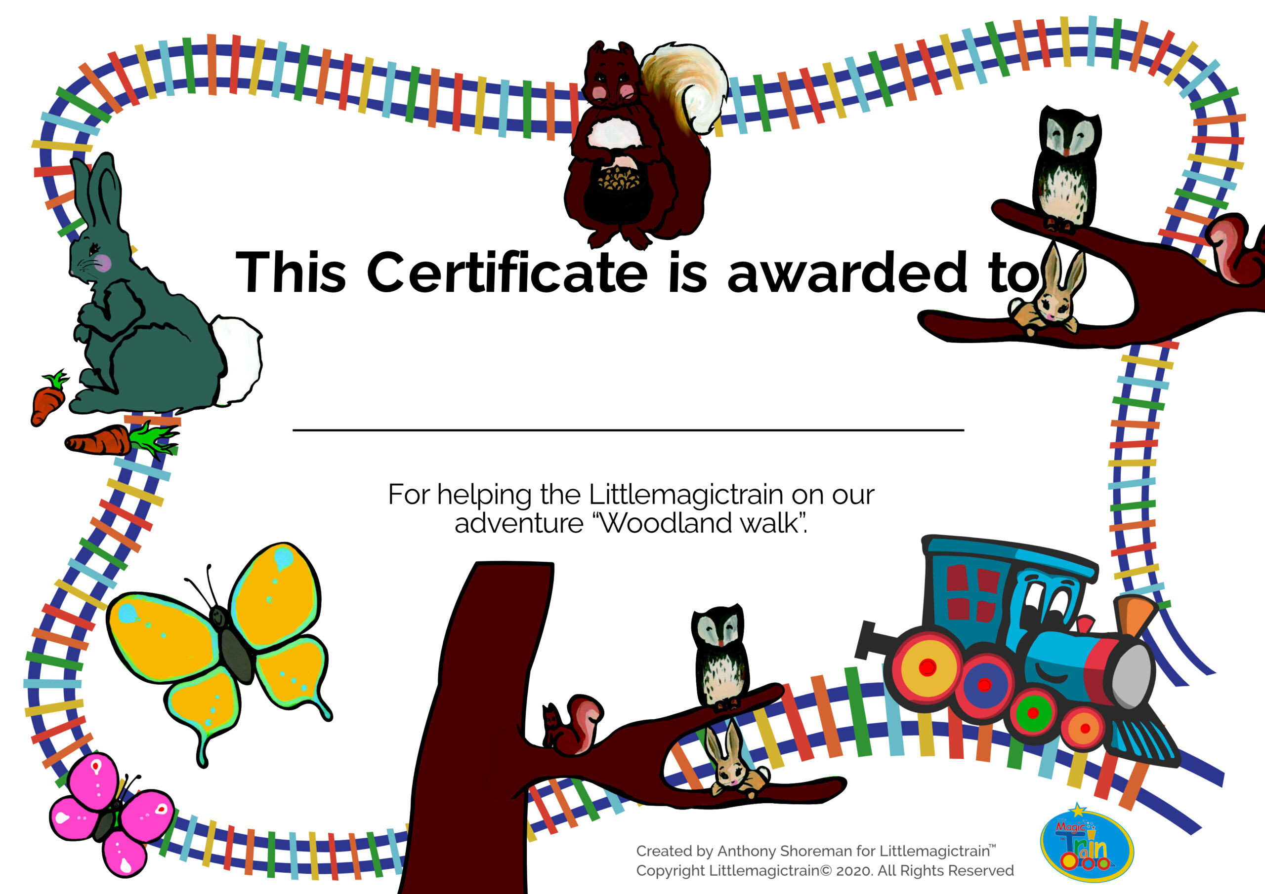 English-certificate-woodland-walk