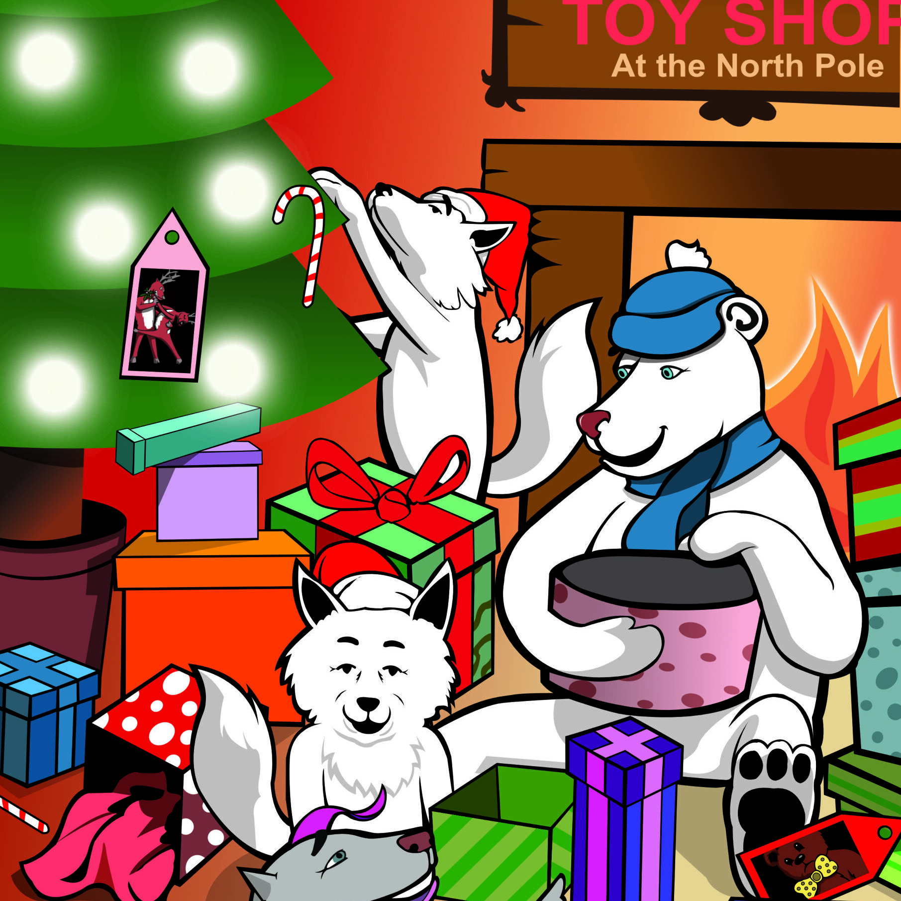 toy shop at the north pole image 7 #image_title