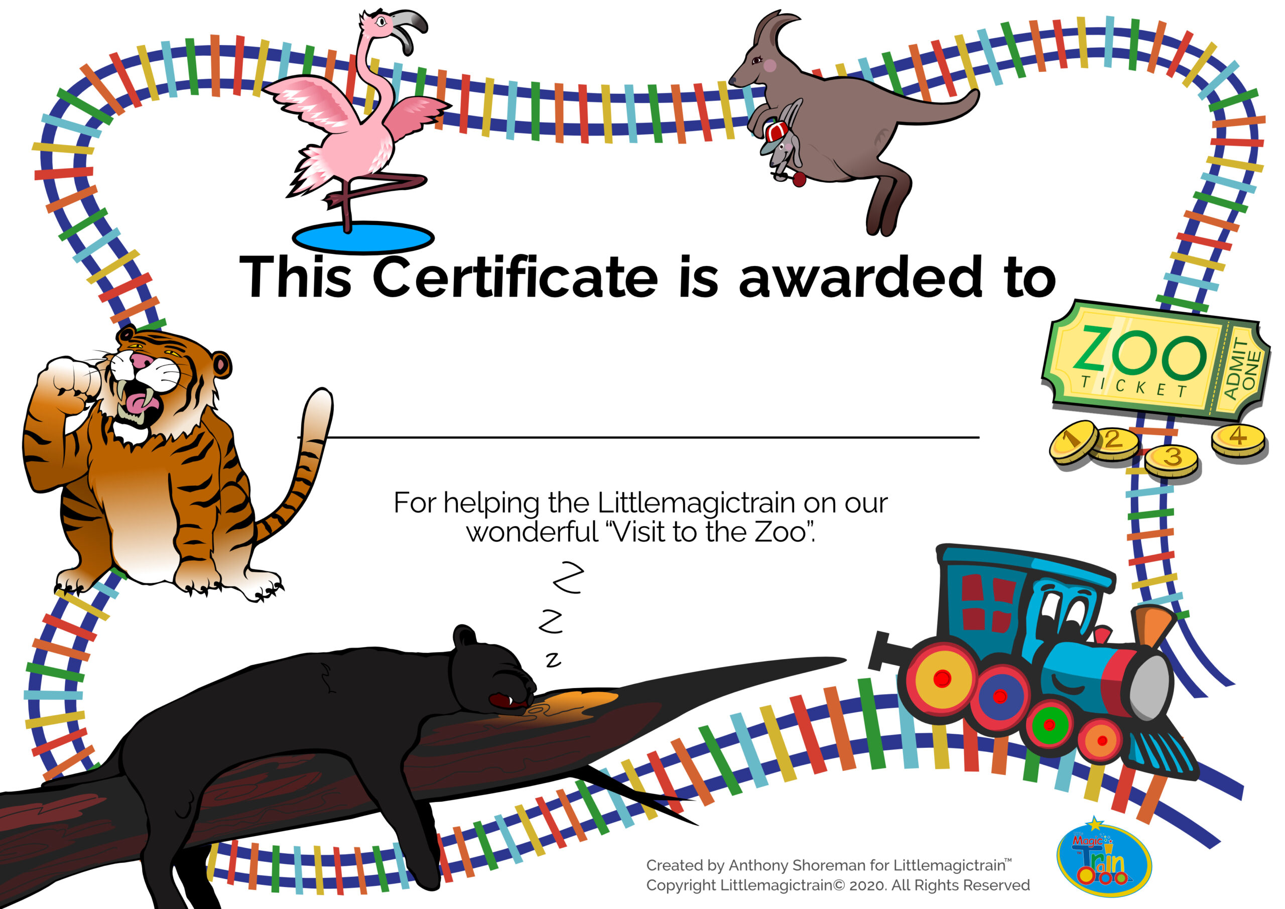 English-certificate-visit-to-the-zoo